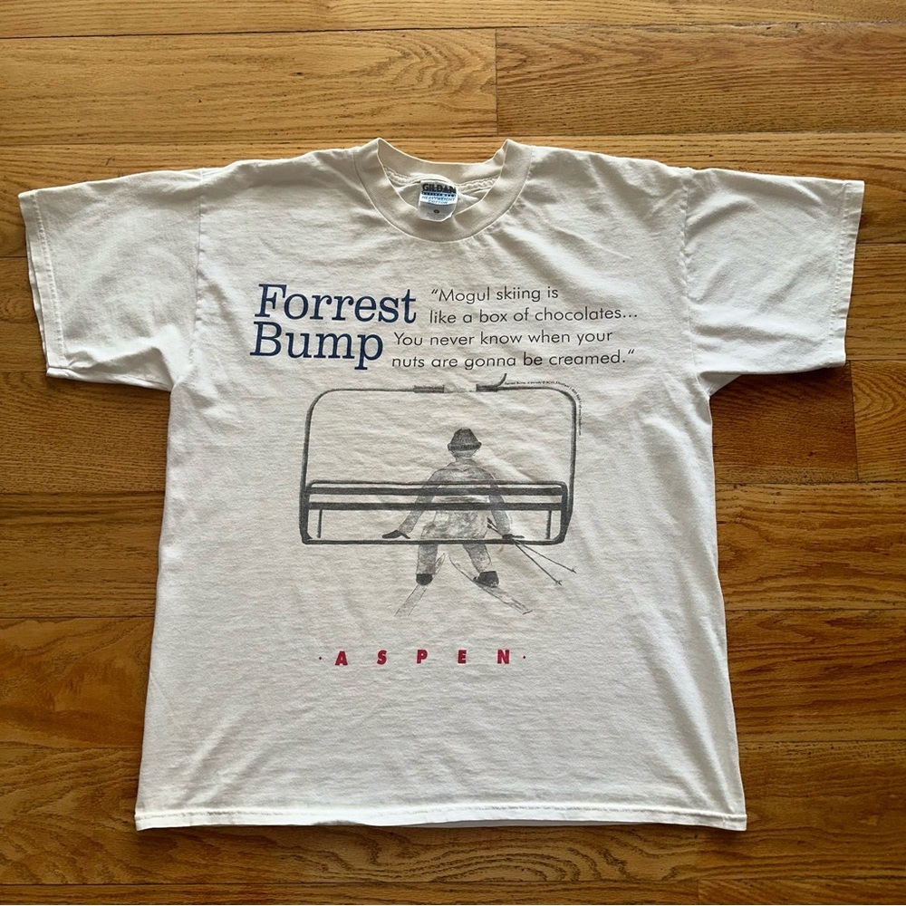 Vintage Forrest Bump A Porody T-shirts Size Large